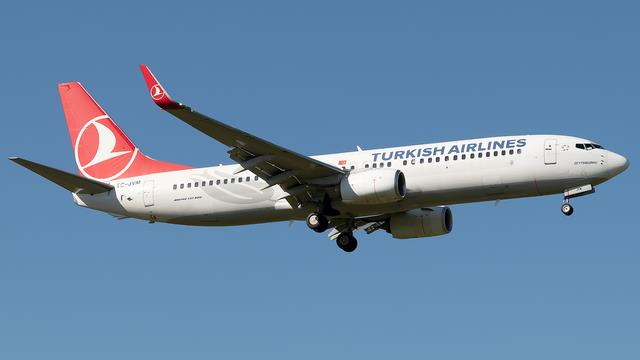 TC-JVM:Boeing 737-800:Turkish Airlines